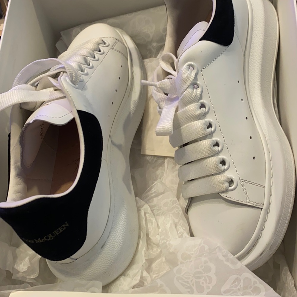 Alexander McQueen sneakers worn one time size 6.5